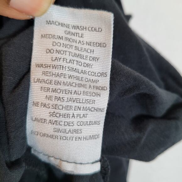 Ulla Johnson Women Freya Cotton Cut Out Spaghetti Strap Midi Dress Size 10 Black - Picture 6 of 11